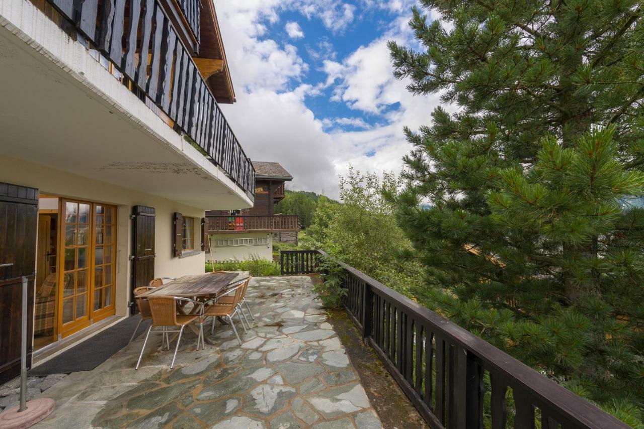 Apartment Schinkenheim "Bei Fuchs & Hase" Grächen Esterno foto