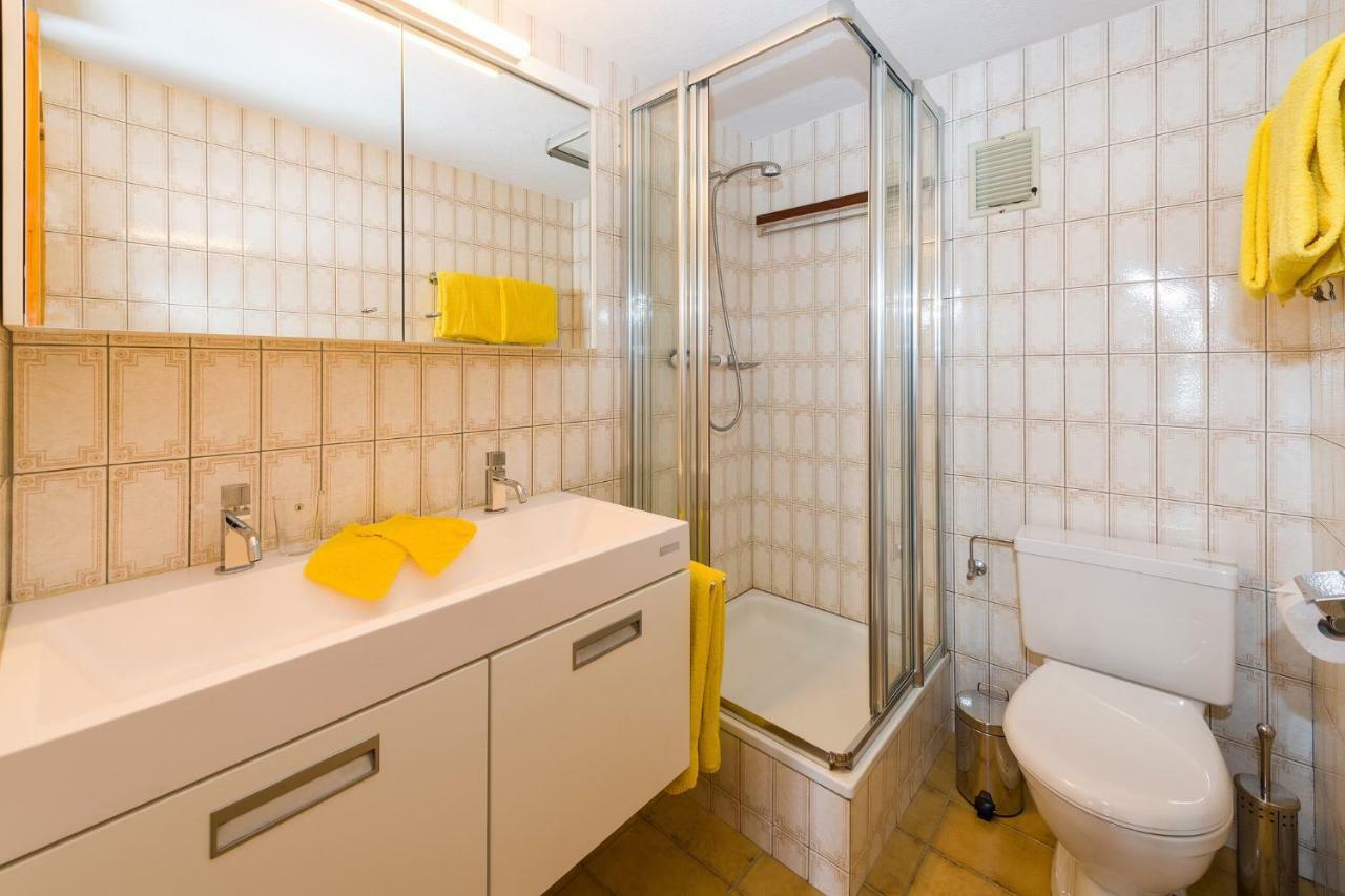Apartment Schinkenheim "Bei Fuchs & Hase" Grächen Esterno foto